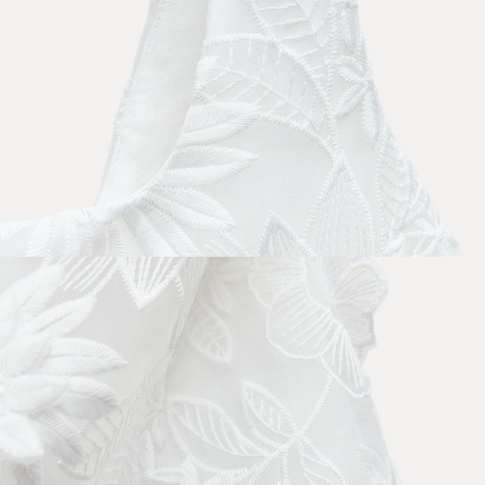 Zara embroidered mini dress - Picture 11 of 16
